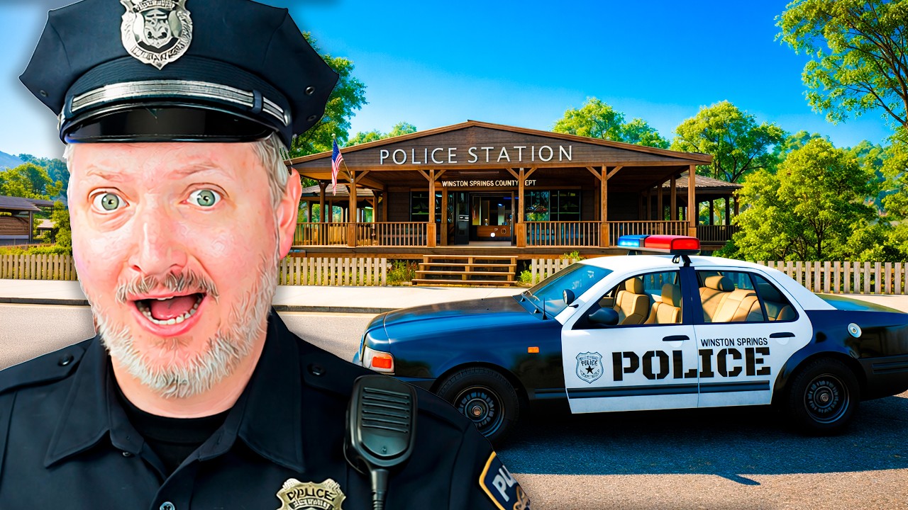 Jeg Åbnede En (forladt) POLITISTATION!