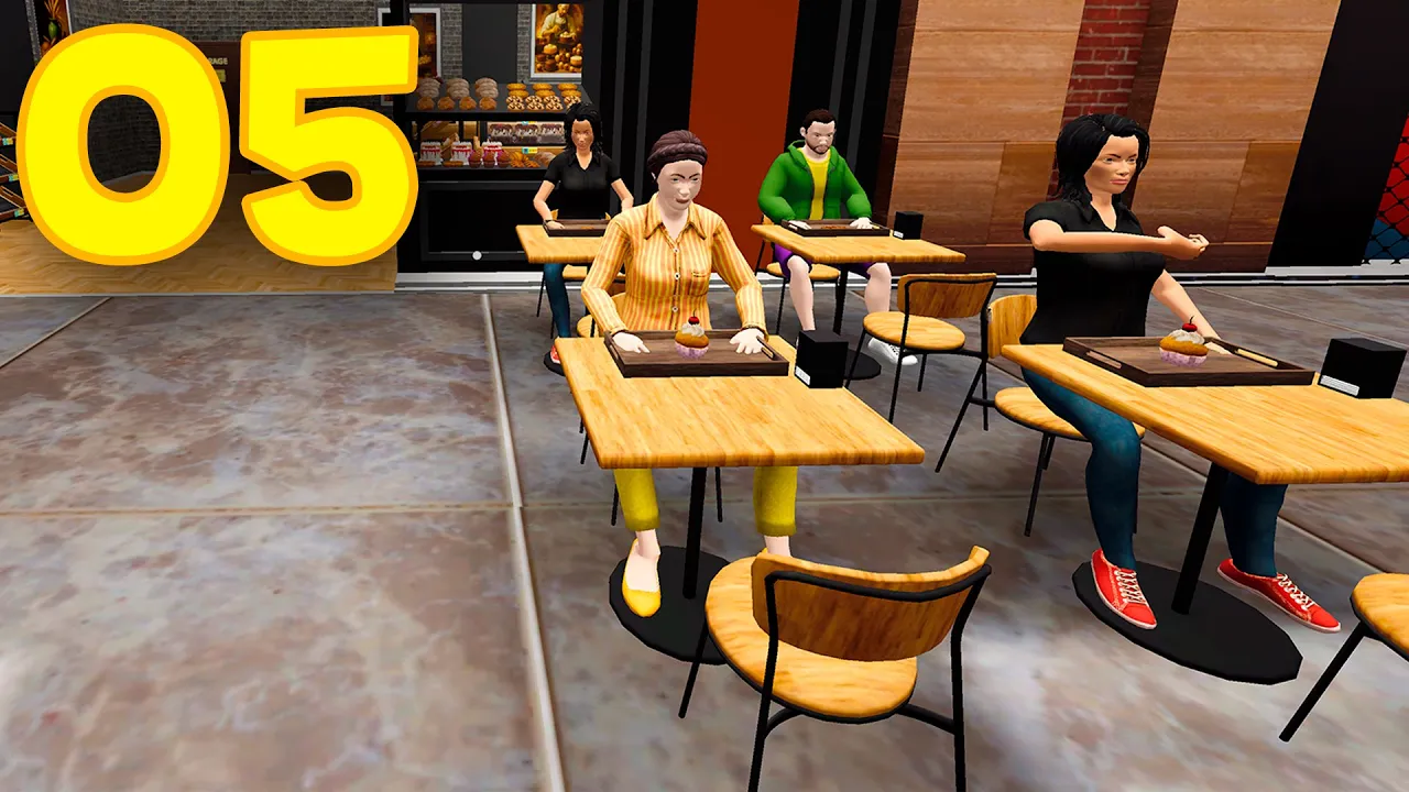 Jeg Åbnede En CAFE Og Tjente KASSEN i Mit STORCENTER!