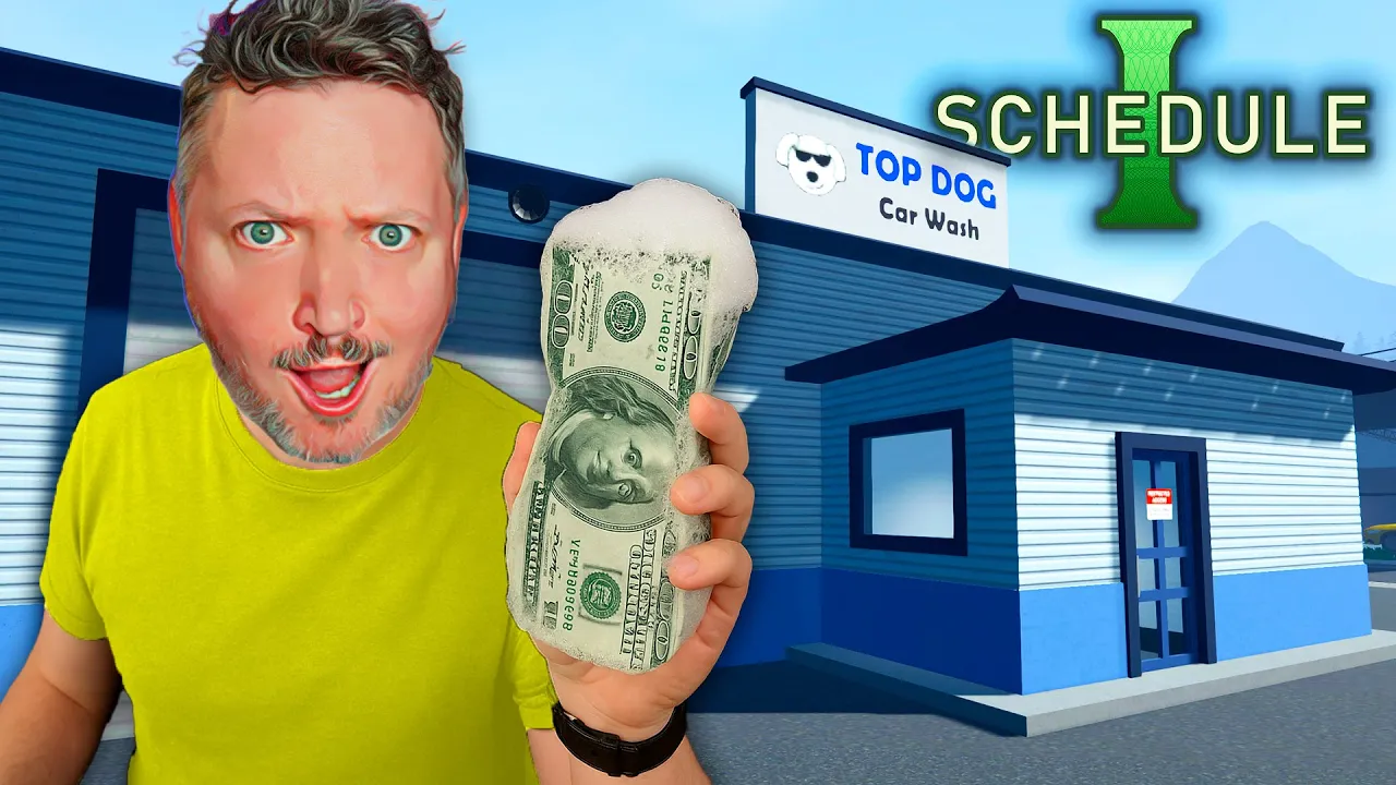 Jeg (hvid)Vasker MILLIONER i Bilvasken i Schedule 1!