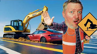 Jeg Gravede Et KÆMPE HUL i Road Simulator...