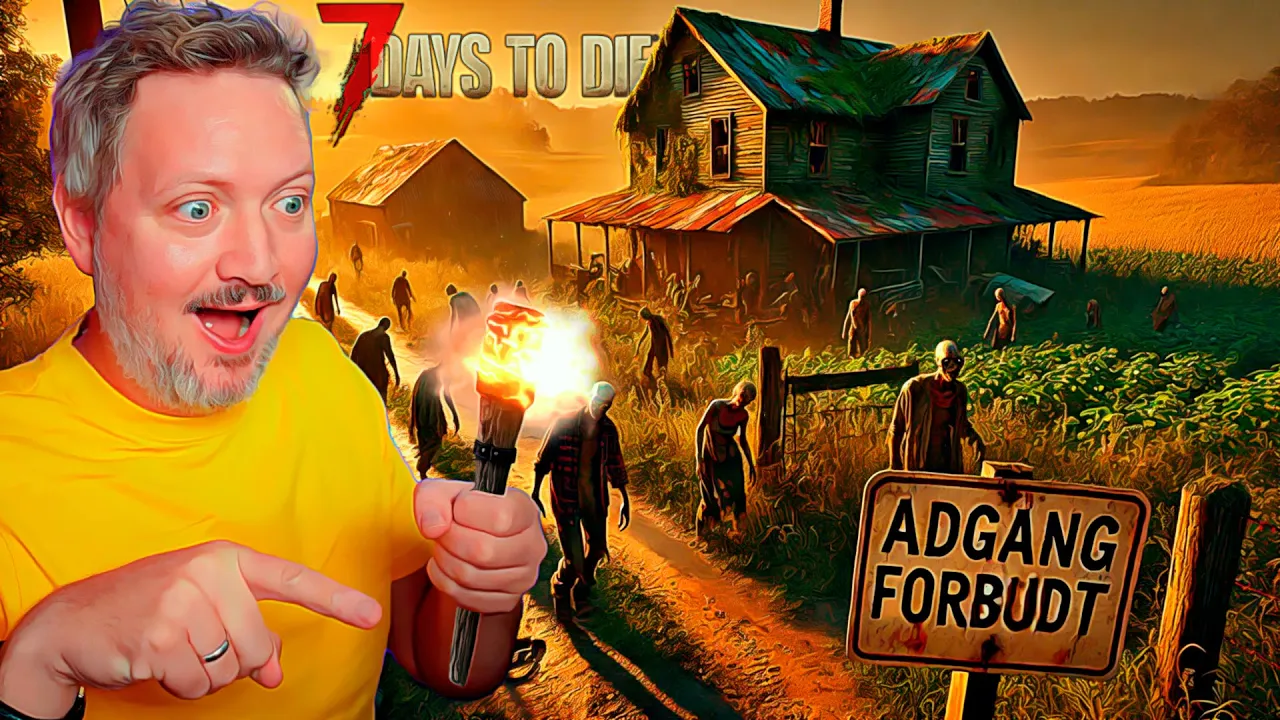 Vi Fandt Den PERFEKTE Base i 7 Days To Die, Men...