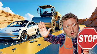 De Gav Mig En VEJTROMLE i Road Simulator...