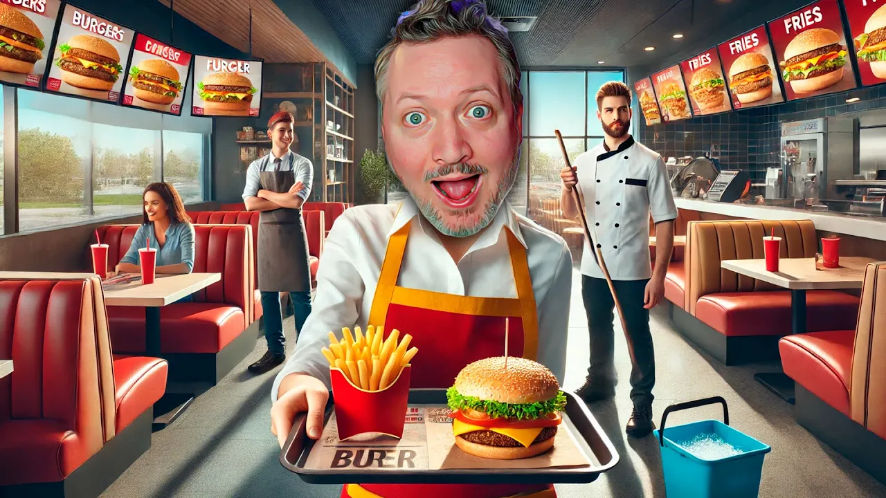 Min Fast Food Restaurant Fik ANSATTE...