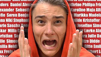 NÆVNER MINE FØLGERES NAVNE