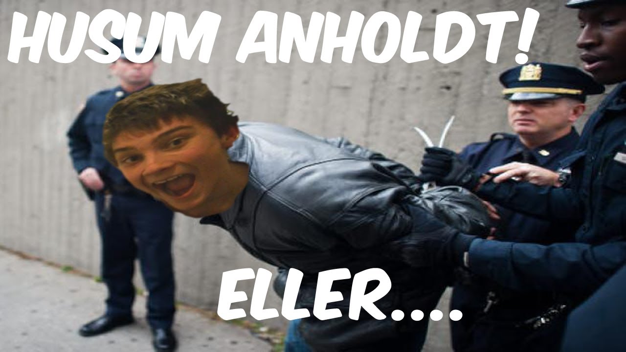 Husum næsten anholdt! Eller.....