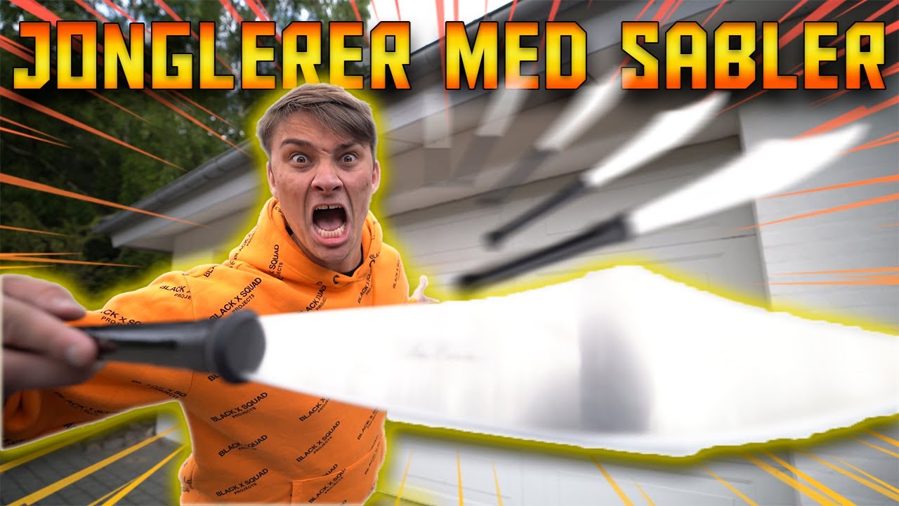 Lærer at jonglere med SABLER på en uge, og dette var resultatet.. (1 Uge Challenge)
