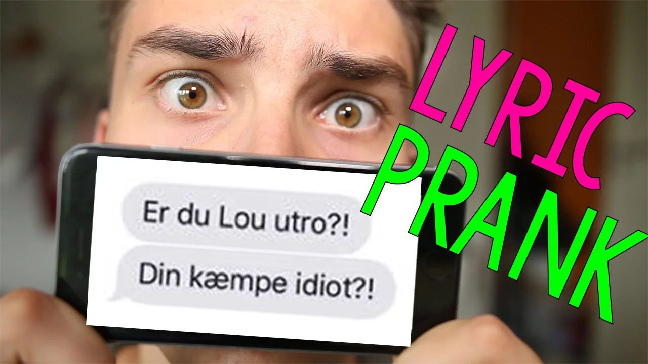 LYRIC PRANK PÅ VENINDE (Spild tiden af Xander)