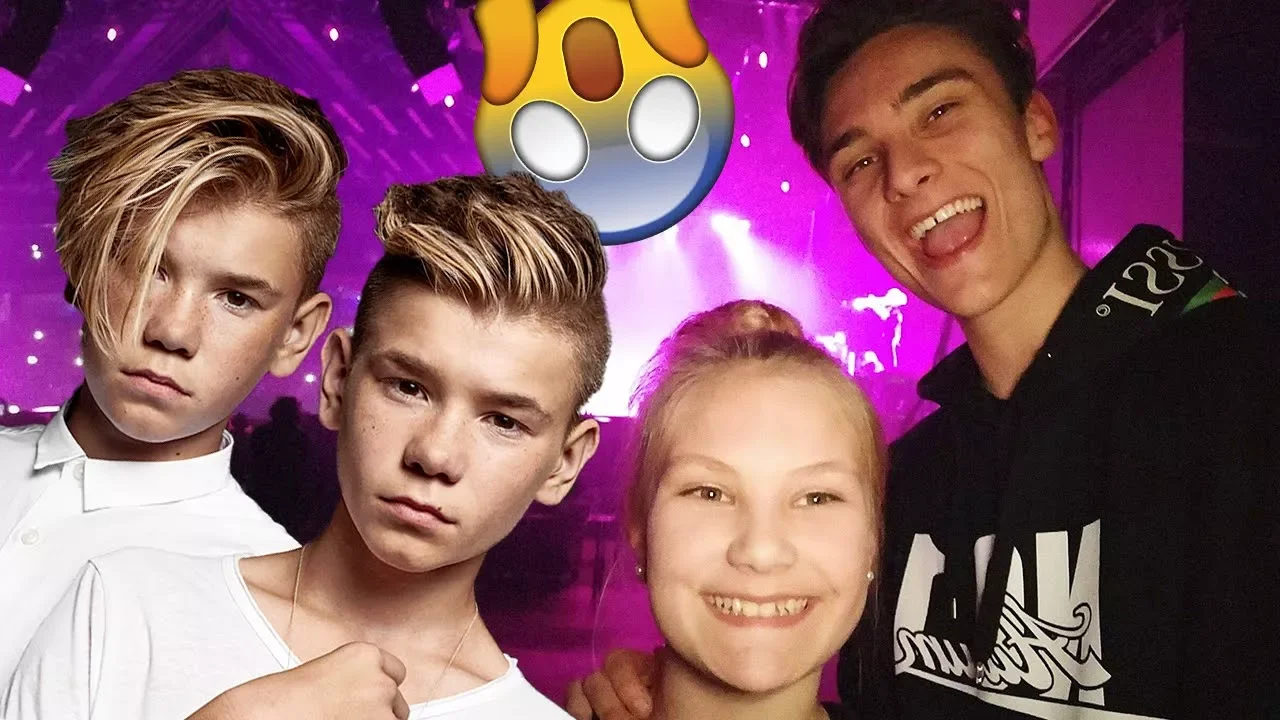 OVERRASKER MADELAINE MED MARCUS OG MARTINUS