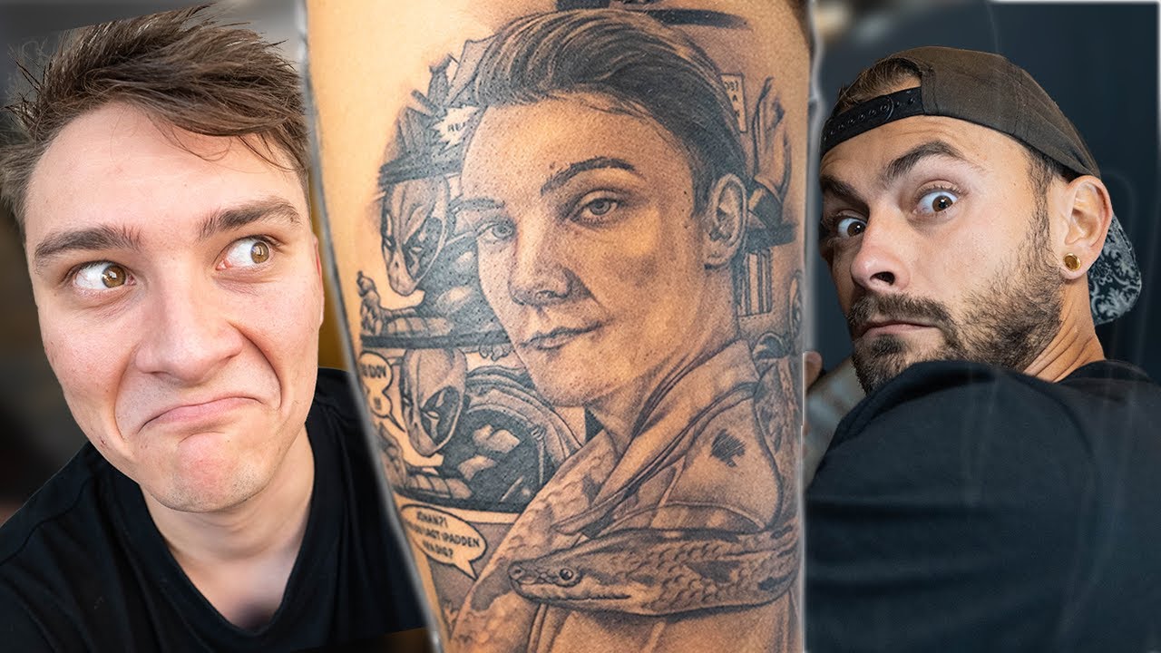 MIT ANSIGT TATOVERING PRANK