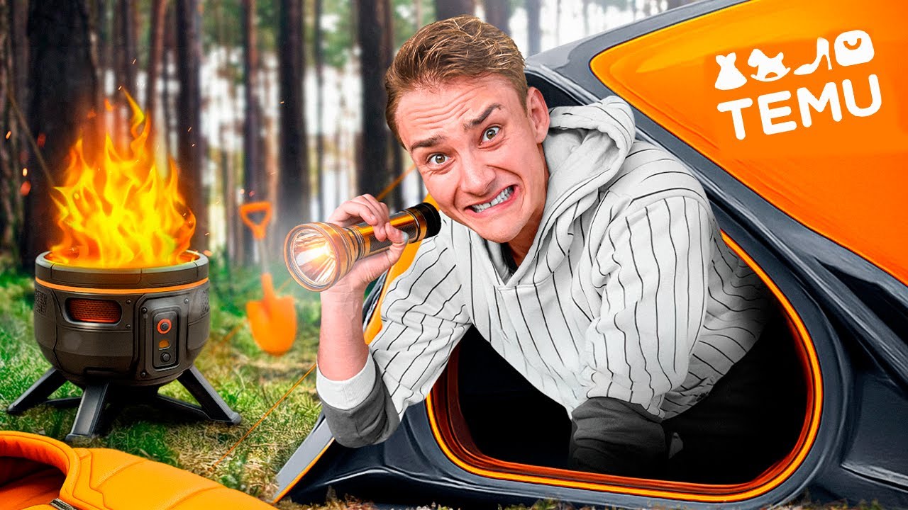 Overlever 24 Timer i Skoven Med Temu