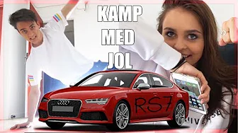 Kamp med Jol, Audi RS7 og Mit nye værelse - Husum FlytteVlog 3