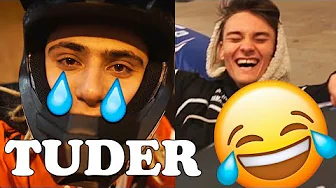 GOKART UHELD OG ARMIN GRÆDER PÅ CROSSER