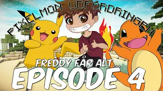 Pixelmon Udfordringen! - Afsnit 4 - Freddy får alt....