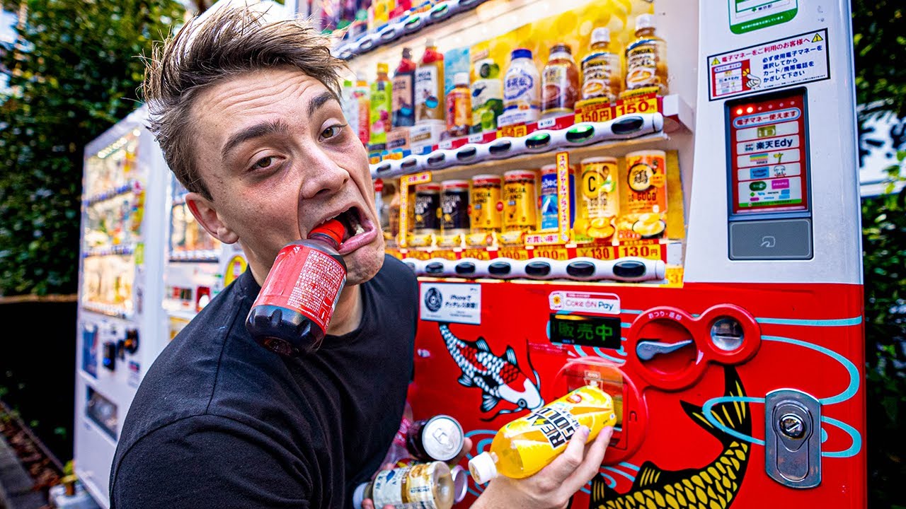 Overlever på Japanske Automater i 24 timer