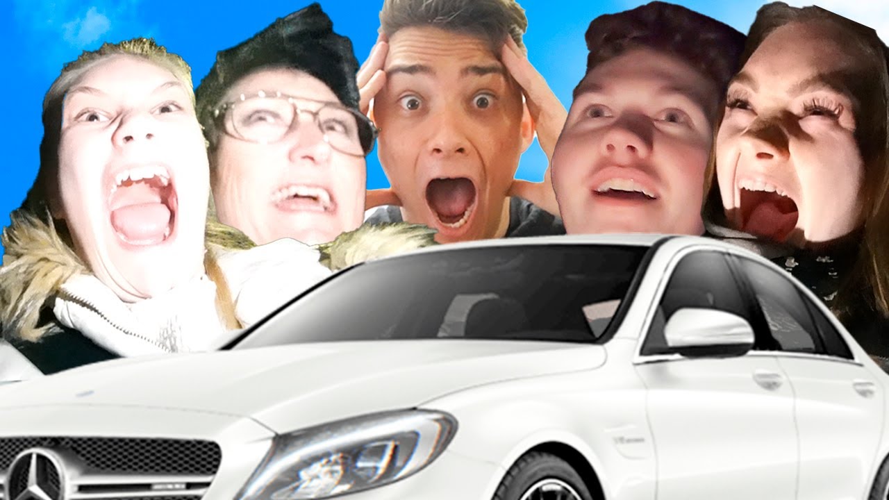 MIN FAMILIE PRØVER EN VANVITTIG BIL (GRINEREN reaktioner)