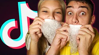 BROR OG SØSTER PRØVER TIKTOK TRENDS