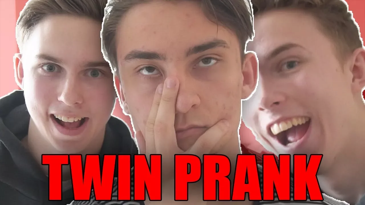 VILD TVILLINGE PRANK PÅ HUSUM