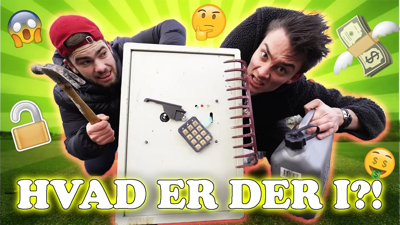 BRYDER FUNDET PENGESKAB OP - Hvad er der i?