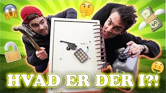 BRYDER FUNDET PENGESKAB OP - Hvad er der i?