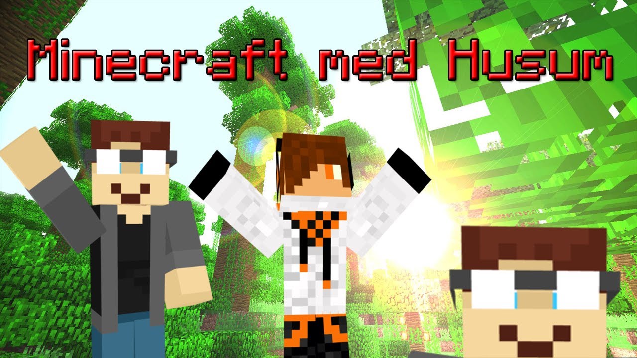 Minecraft med Husum "XP farm og hestestald" Med Robinkaja