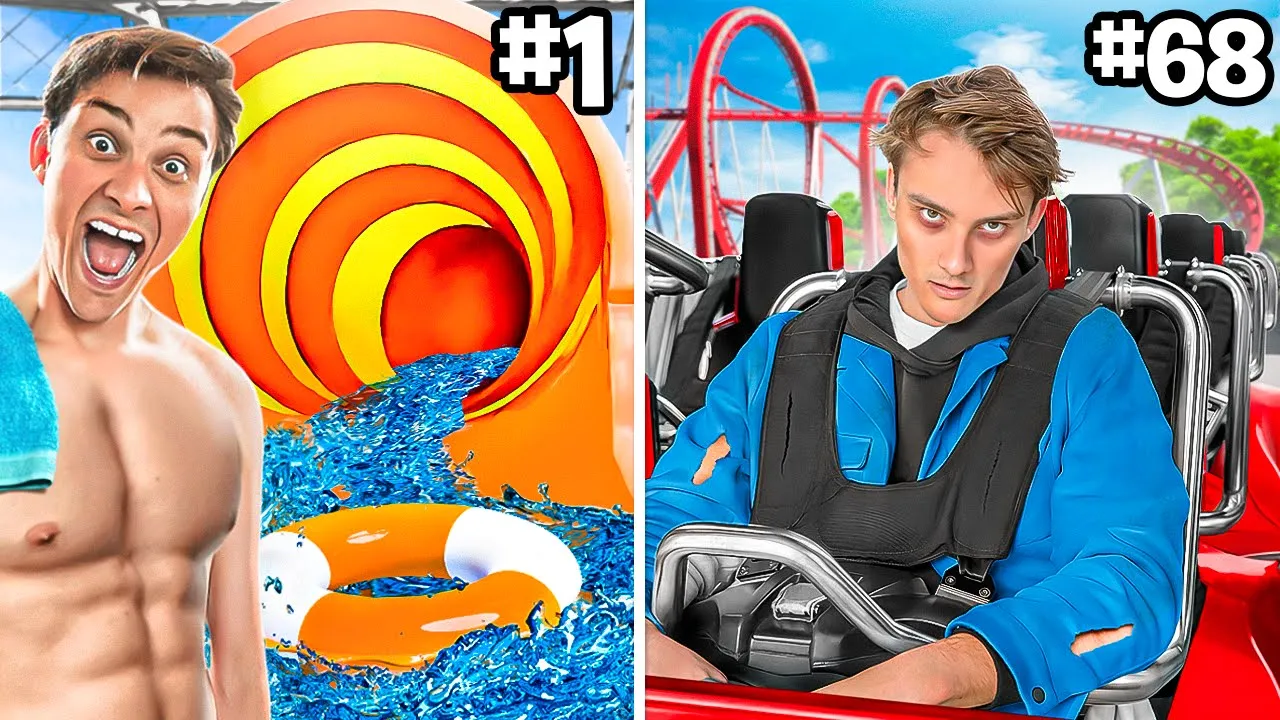 Prøver ALLE Forlystelser i Fårup Sommerland