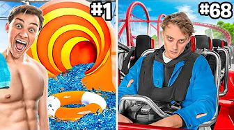 Prøver ALLE Forlystelser i Fårup Sommerland