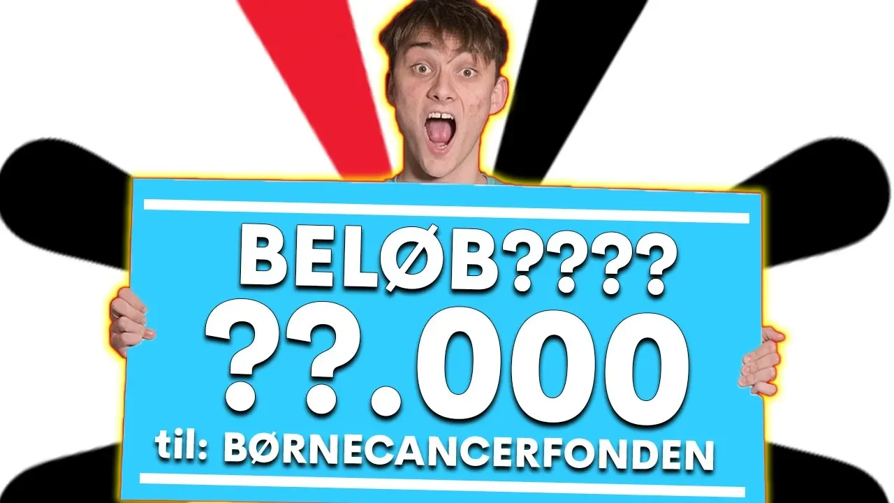 SÅ MEGET afleverede vi til Kræftensbekæmpelse!!