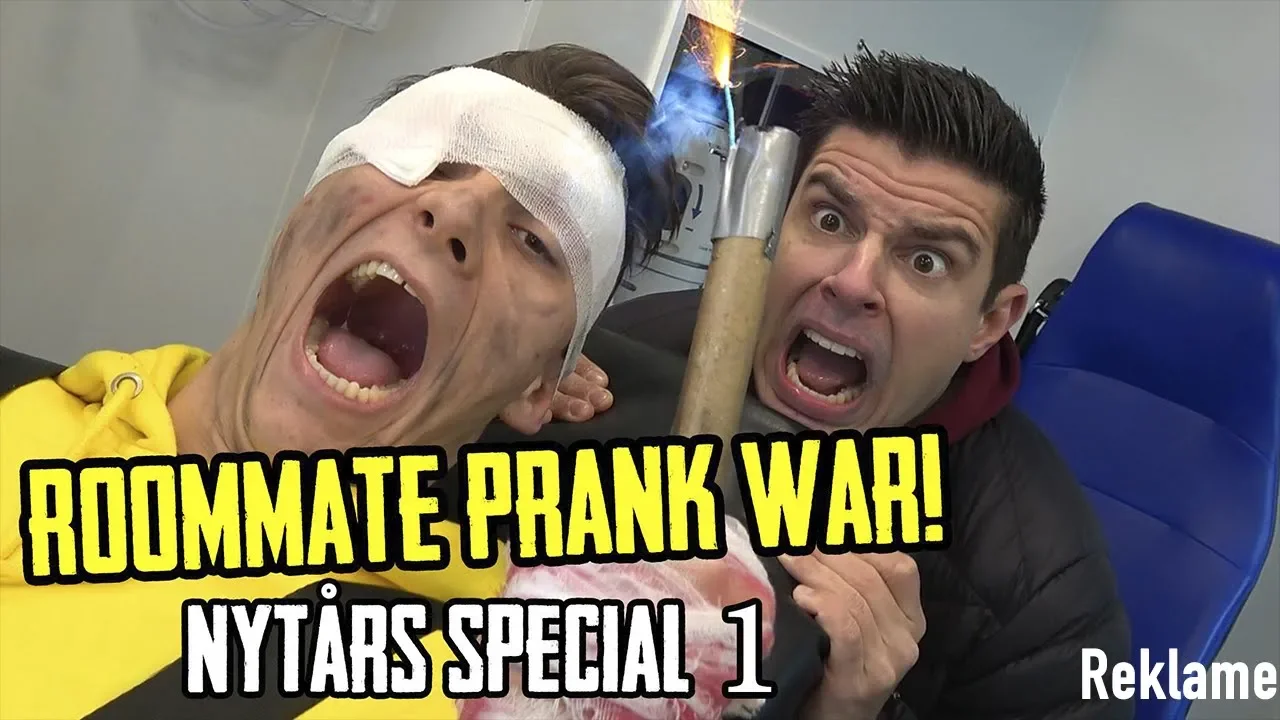 Ultimativ Roommate Prankwar // Nytårs Special Del 1