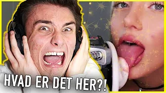 HUN SLIKKER MIG I ØRET  (Mærkelig ASMR)