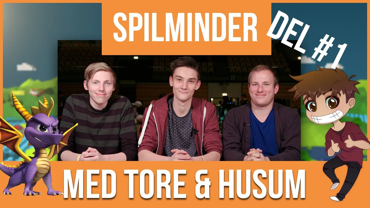 Spilminder med Alexander Husum og Tore Lehmann - Spyro -  Del 1