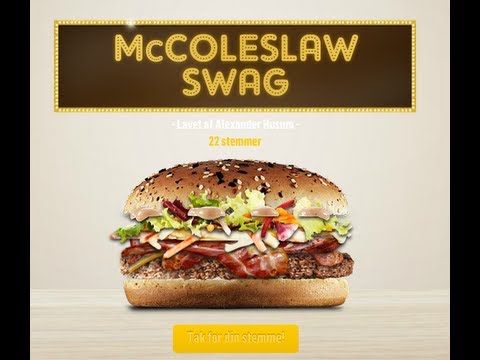McCOLESLAW SWAG - Hjælp vores burger videre!