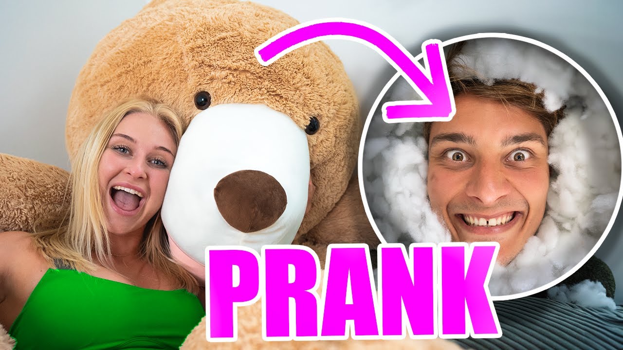 Hun Vidste Ikke Jeg Var i Bamsen (PRANK)