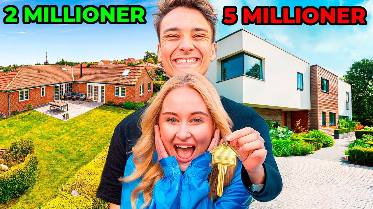 2 VS 5 Millioner Kroner Hus (Køb Hus Med Os)