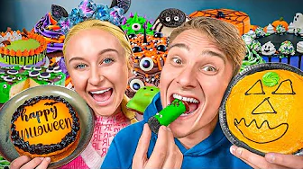 Prøver ALLE Halloween Kager