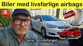 Ejerne kører med livsfarlige airbags - men de får de ikke at vide