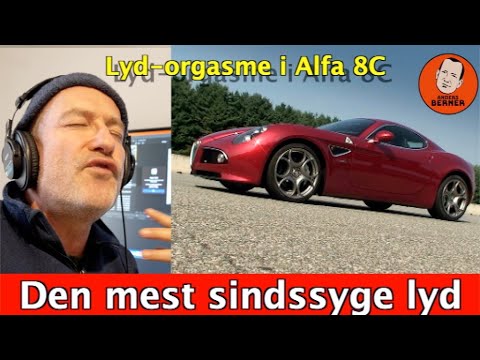 DU SKAL HØRE den - lyden af Alfa Romeo 8C