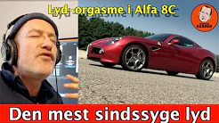 DU SKAL HØRE den - lyden af Alfa Romeo 8C