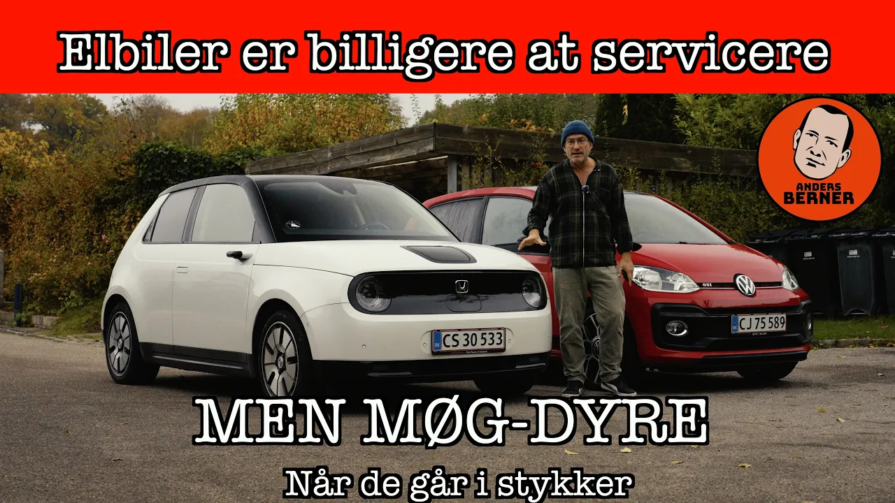 Meget billigere at servicere elbiler - MEN, MEN, MEN
