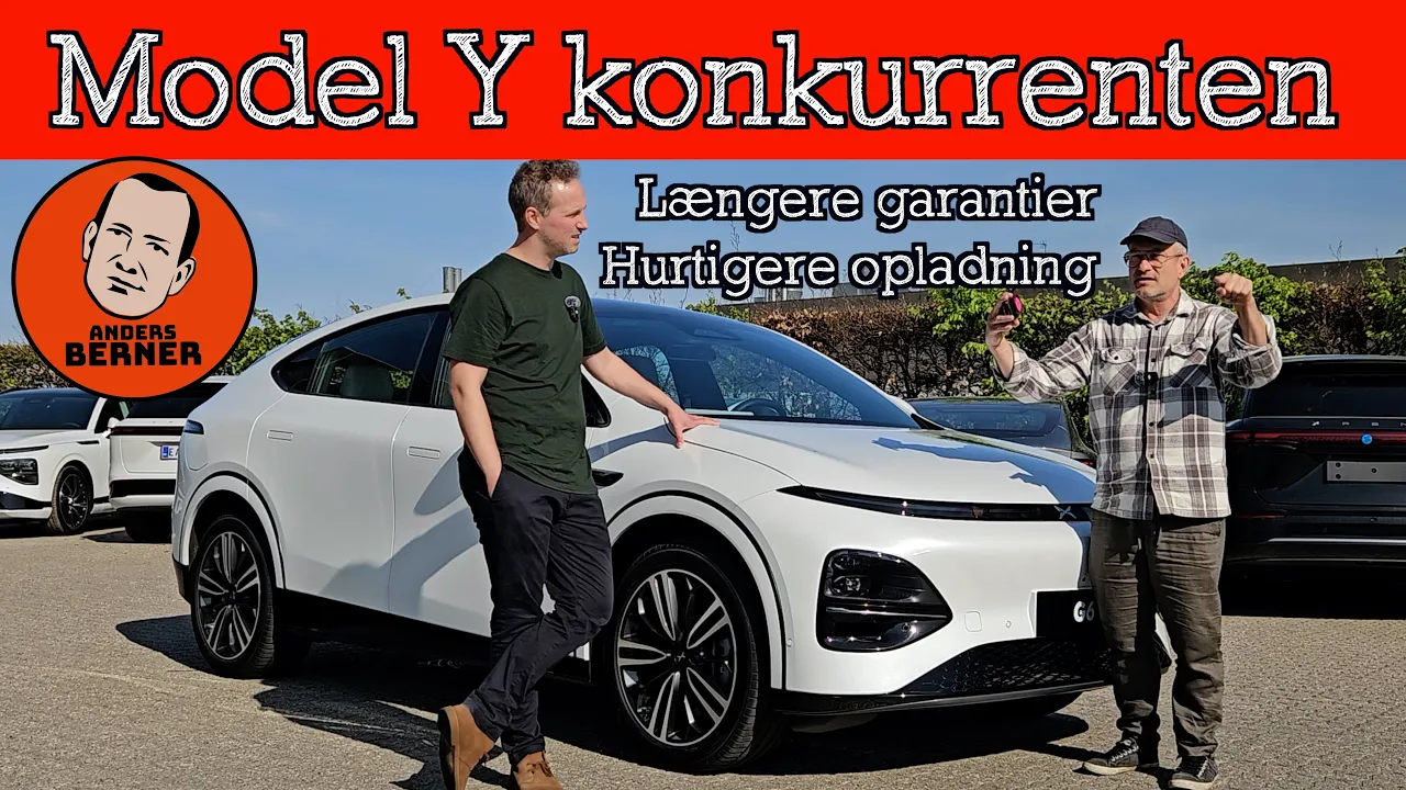 Xpeng G6 - skal konkurrere med Model Y