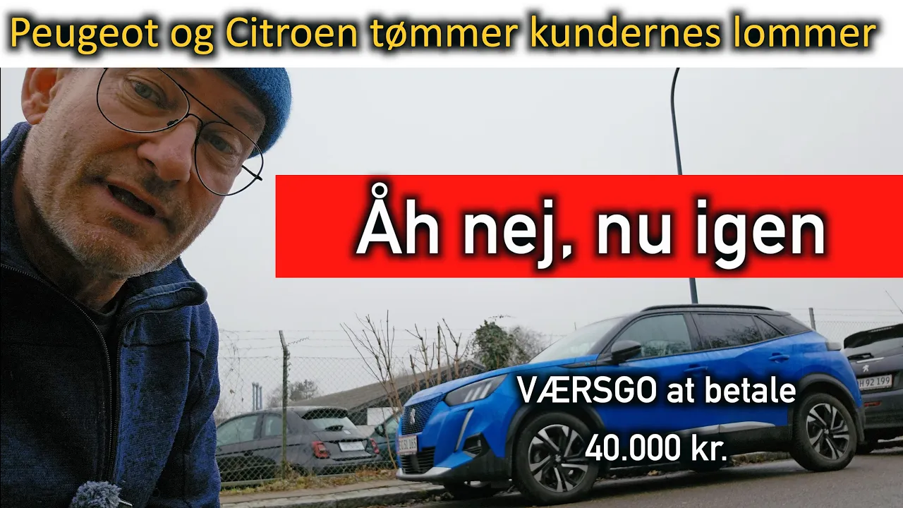 Peugeot og Citroen tømmer kundernes lommer. (PS: afsnit om Ketner er misinformation fra Ketner)