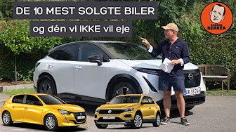 De 10 mest solgte biler - og dén INGEN vil eje