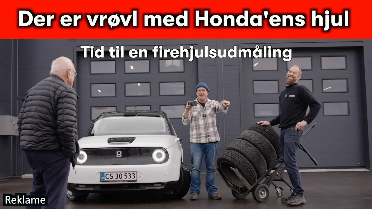 Mærkeligt dækslid på min Honda