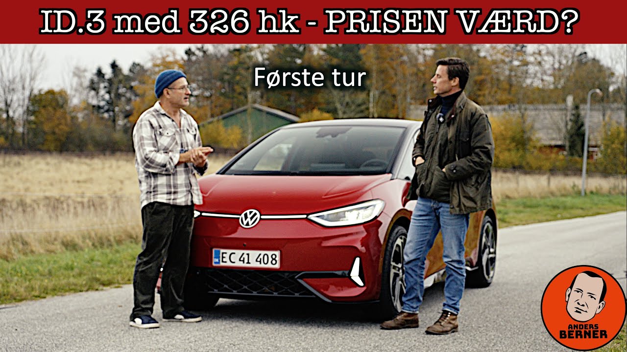 Første tur i 326 hestes VW id.3 - en rigtig GTI?