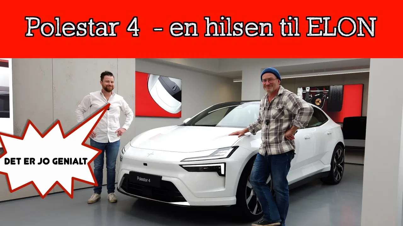 Polestar 4 - en hilsen til Elon