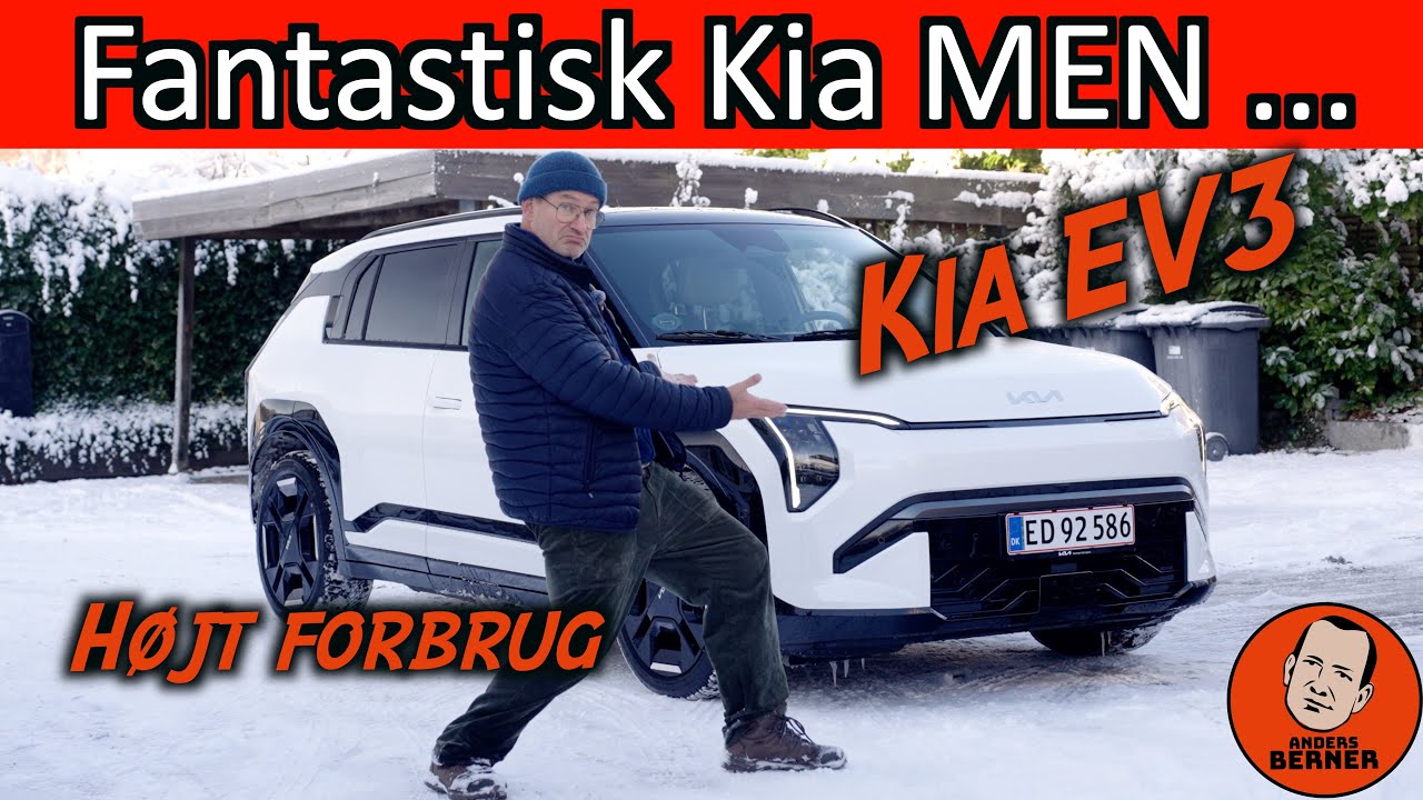 Fantastisk Kia EV3, som bruger ALT for meget strøm (filmen indeholder reklame for Q8)