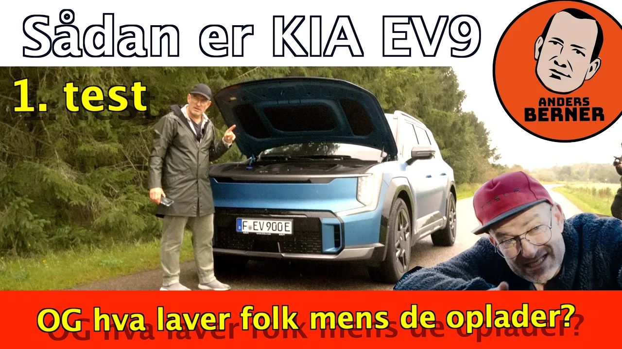 Kører Kia EV9 - monsterbil!