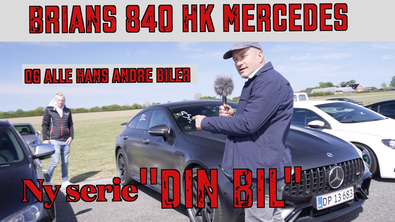 Første afsnit af DIN BIL: Brians 840 hestes Mercedes