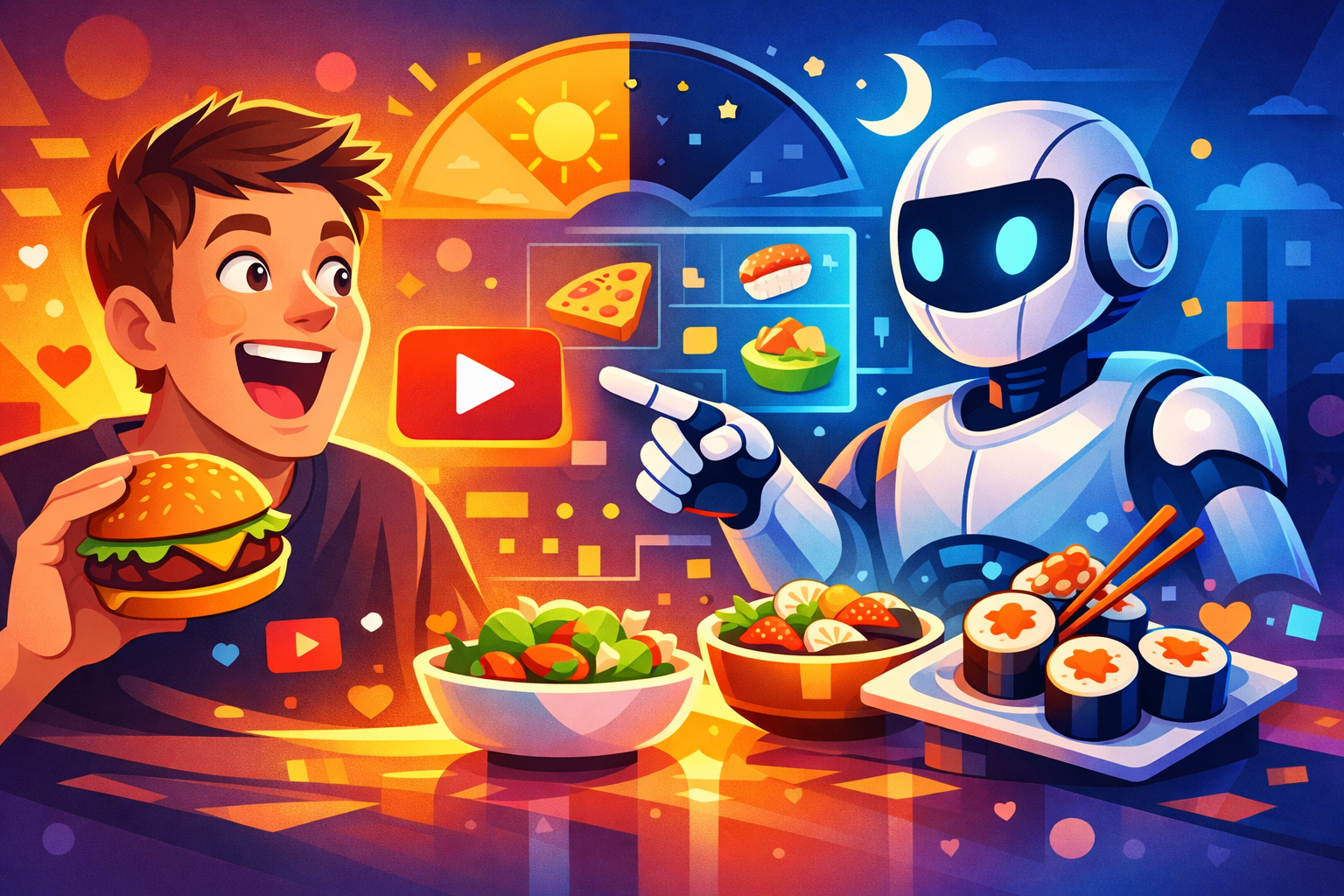 Ugens Udvalgte (Underholdning): AI ROBOT Bestemmer Min Mad I 24 Timer