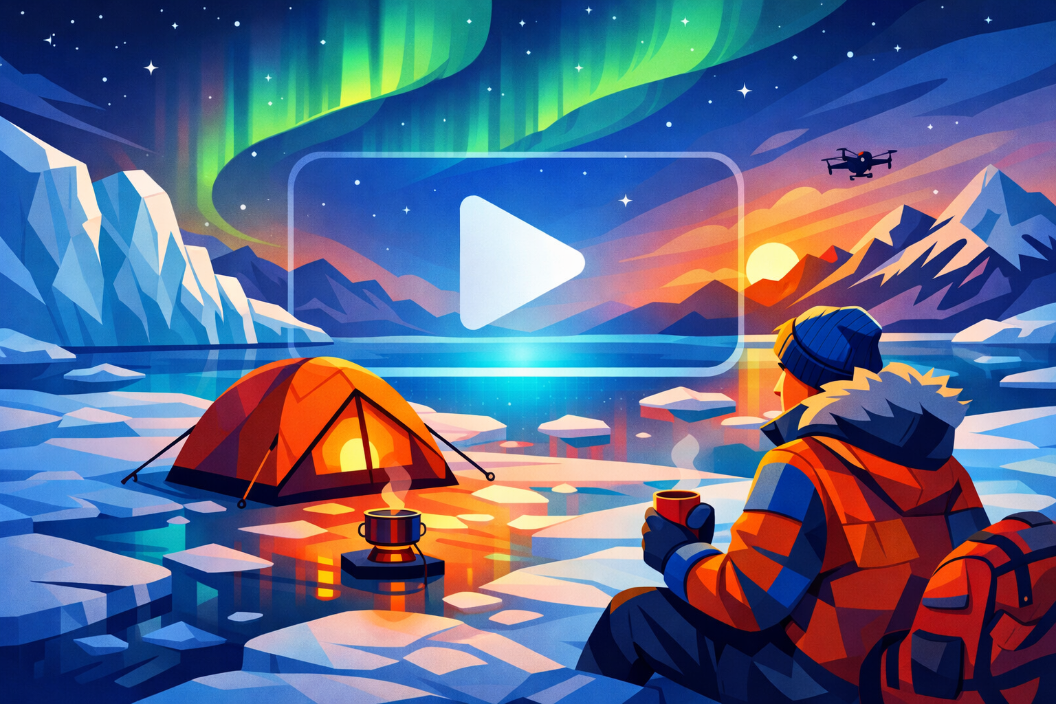 Ugens Udvalgte (Rejser & Begivenheder): Overnatten i telt på Grønland