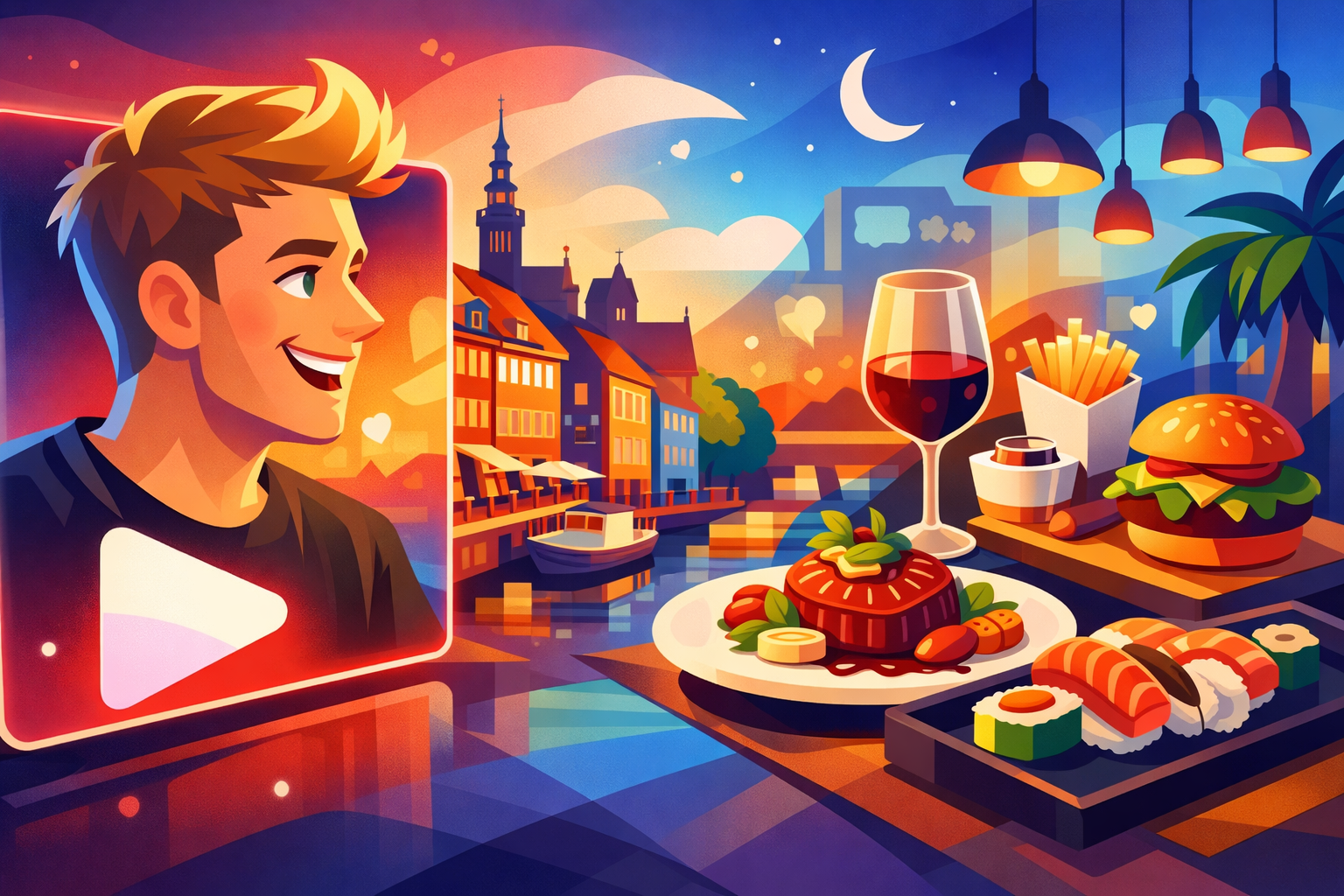 Ugens Udvalgte (Underholdning): Martin Johannes Larsen Viser Mig Sine Yndlings Restauranter